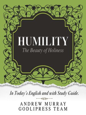cover image of Andrew Murray Humility